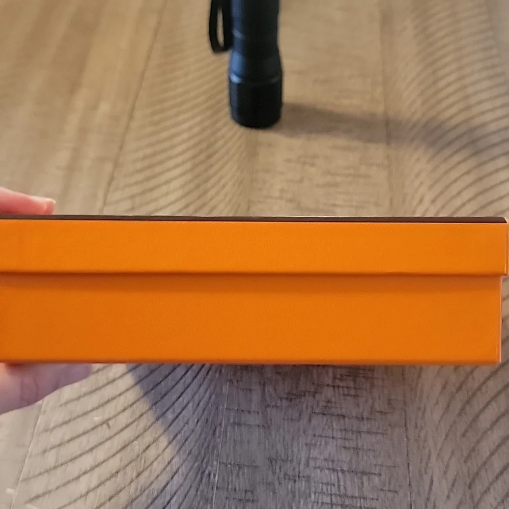Hermes Orange Storage Box - box only